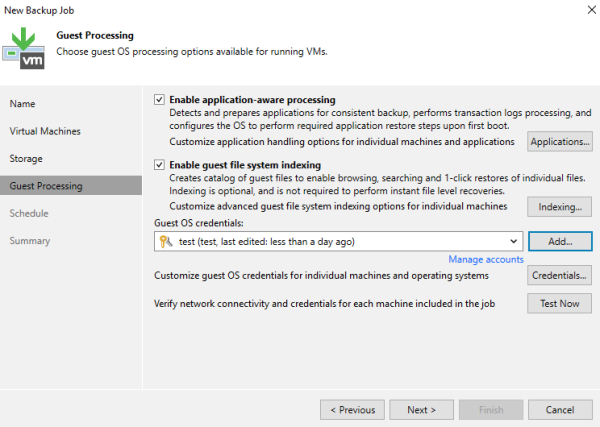 Guest File System Indexing